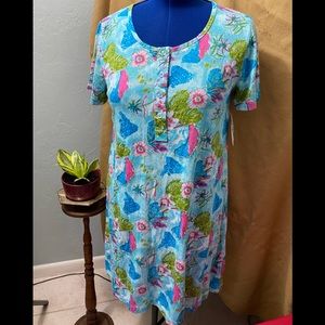 💥💥 Tropical sun dress beaded cotton small